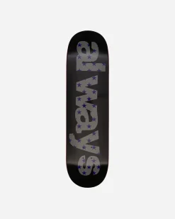 Always Do What You Should Do Skateboarding^Always Up Skateboard Deck 8.375 Black