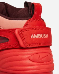 Nike Sneakers·Mid|Sneakers^AMBUSH Air Adjust Force Sneakers Red