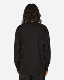 Carhartt WIP T-Shirts^American Script Longsleeve T-Shirt Black
