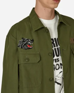 Hysteric Glamour Shirts^Amlified Shirt Khaki