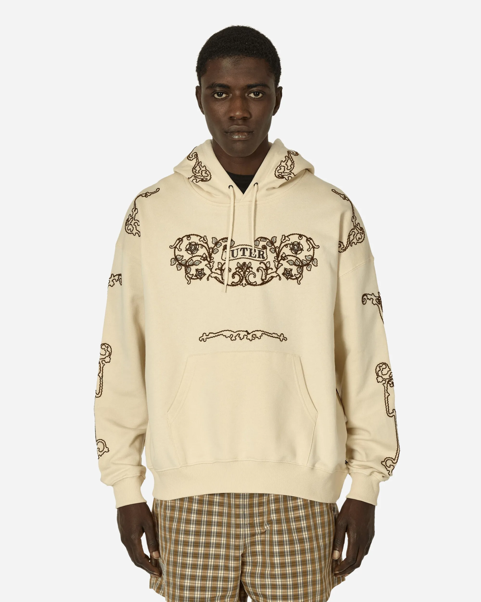 Iuter Sweatshirts^Ancient Hoodie Dusty White