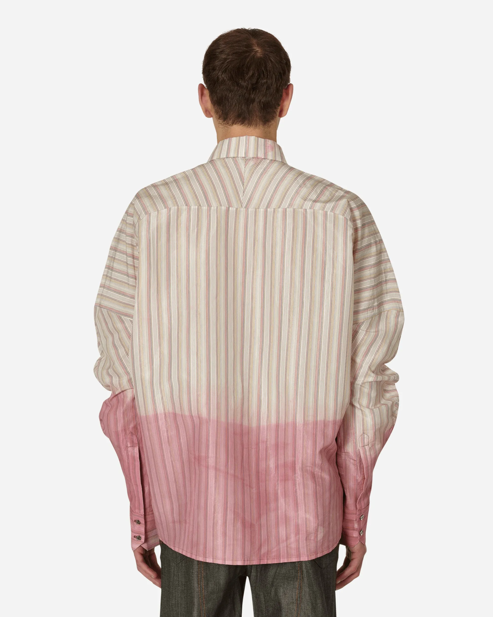 Lueder Shirts^Andrea Dip-Dyed Hem Shirt Beige