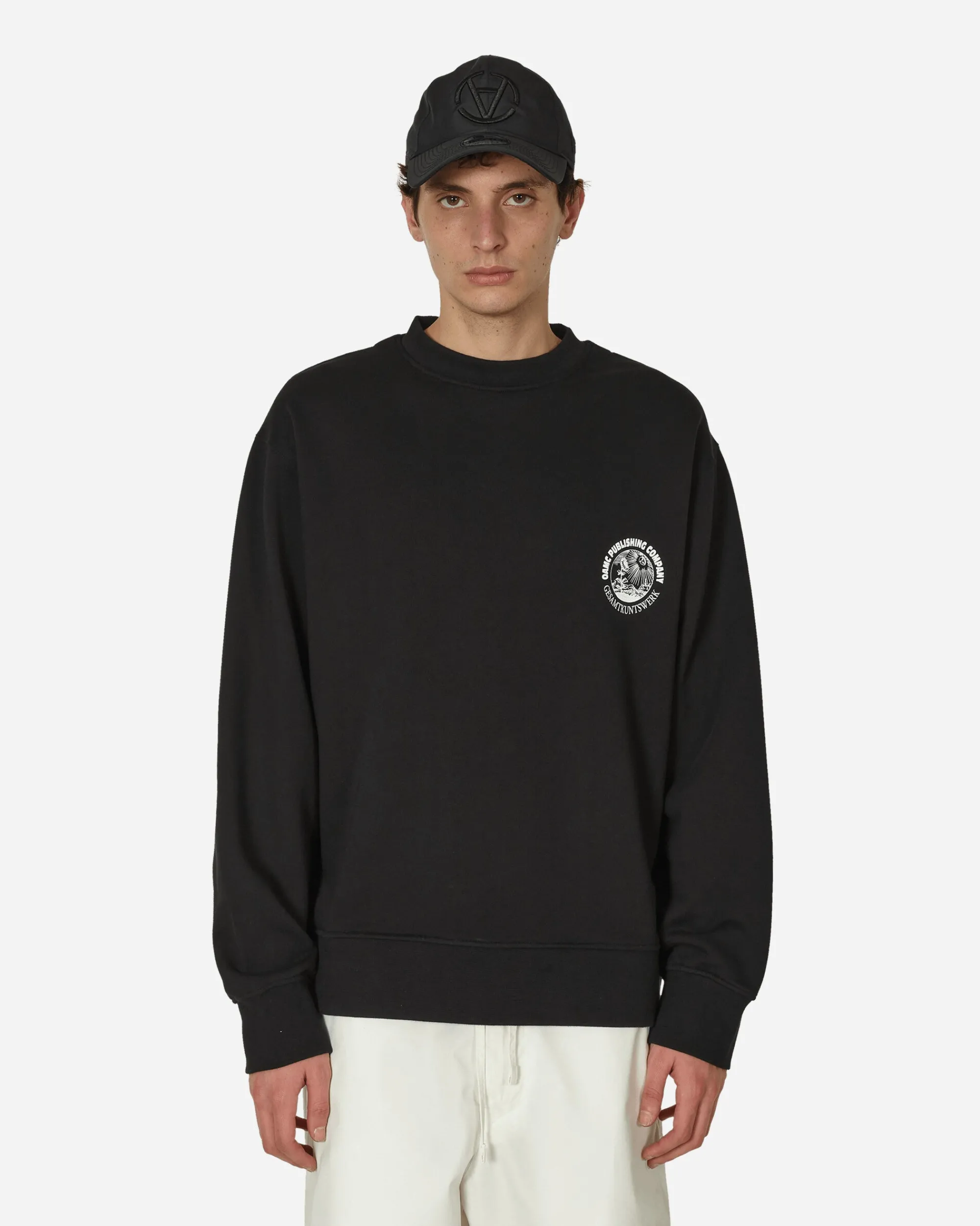 OAMC Sweatshirts^Apollo Crewneck Sweatshirt Black