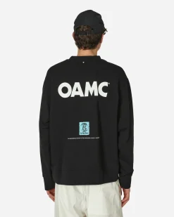 OAMC Sweatshirts^Apollo Crewneck Sweatshirt Black
