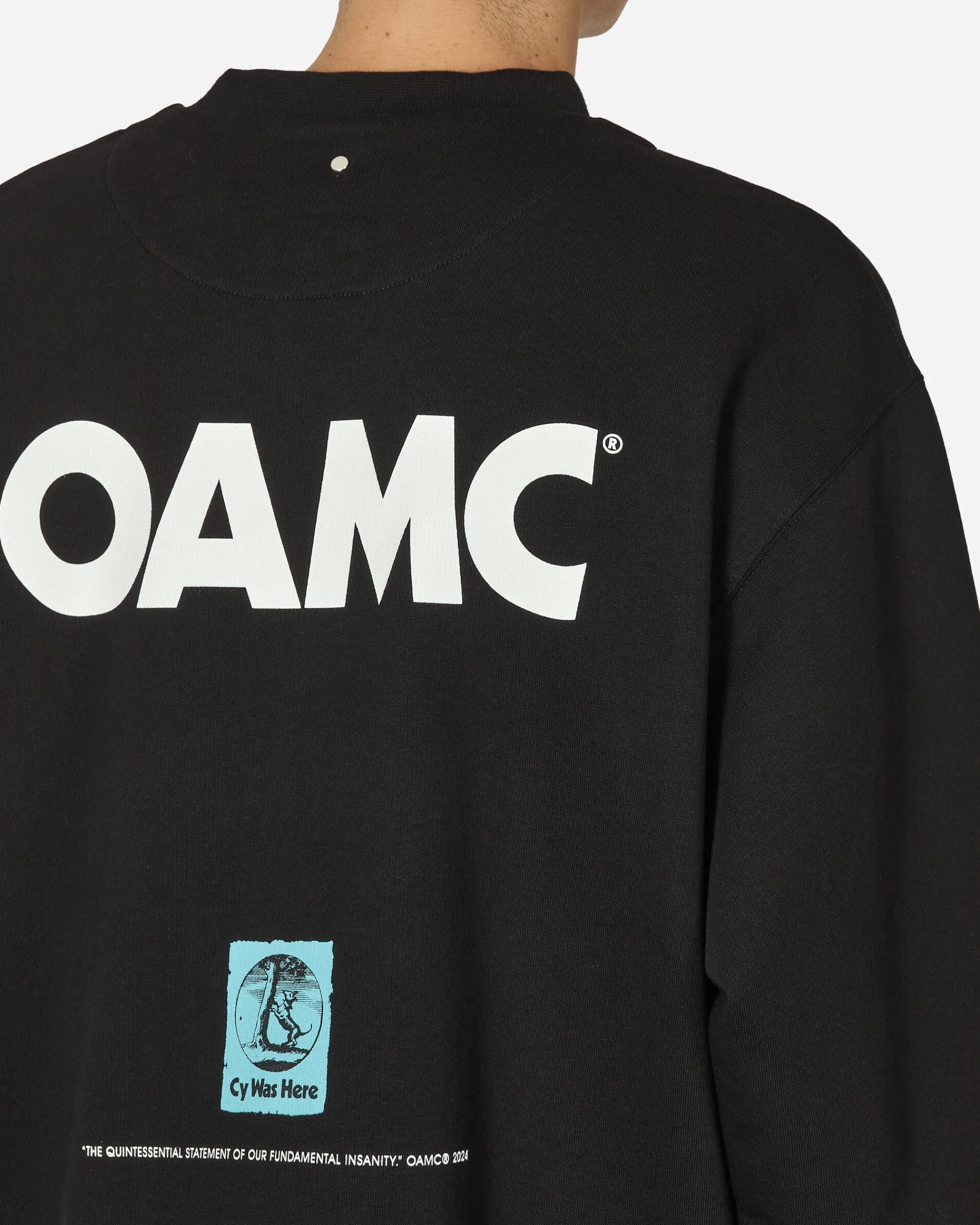 OAMC Sweatshirts^Apollo Crewneck Sweatshirt Black