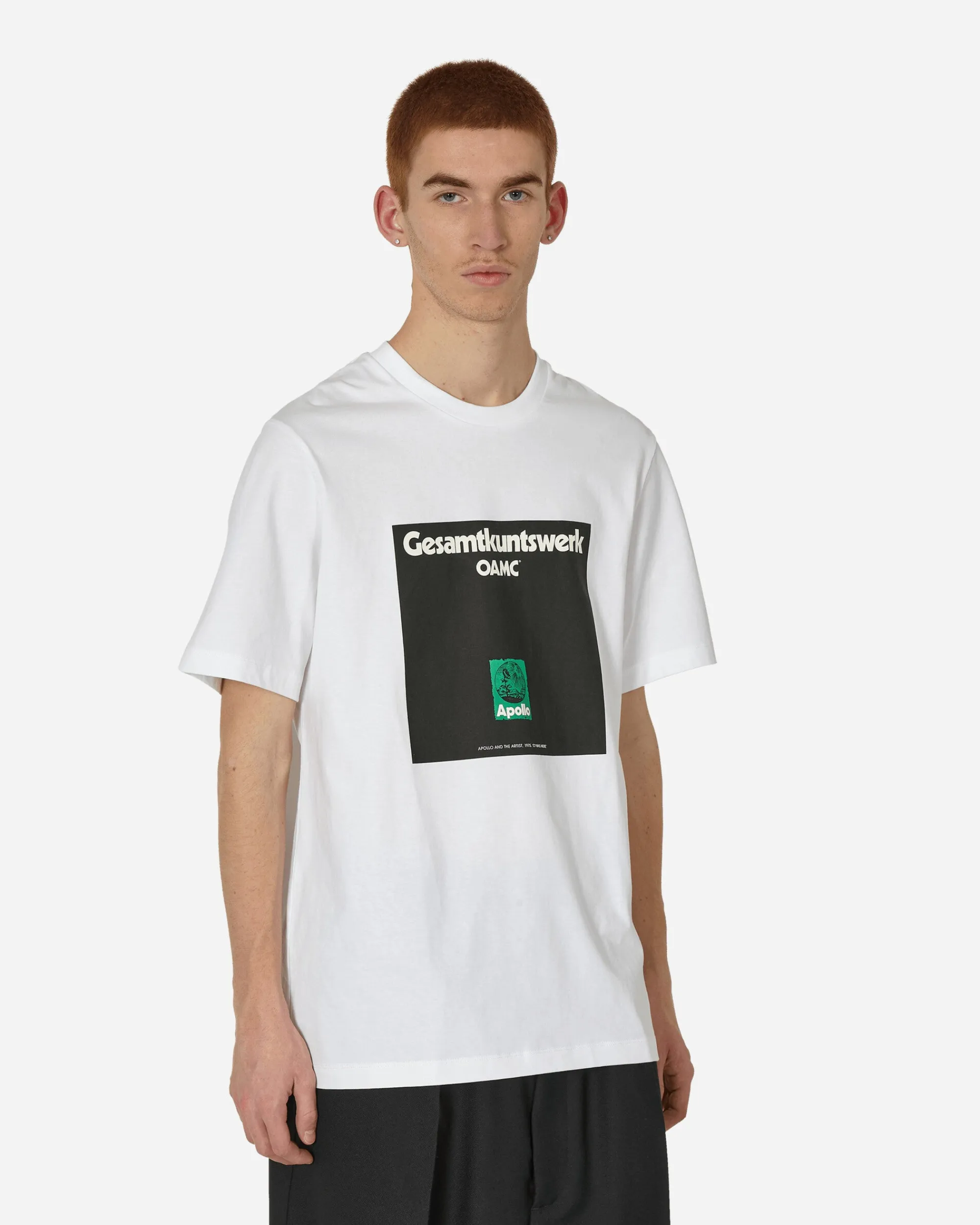 OAMC T-Shirts^Apollo T-Shirt White