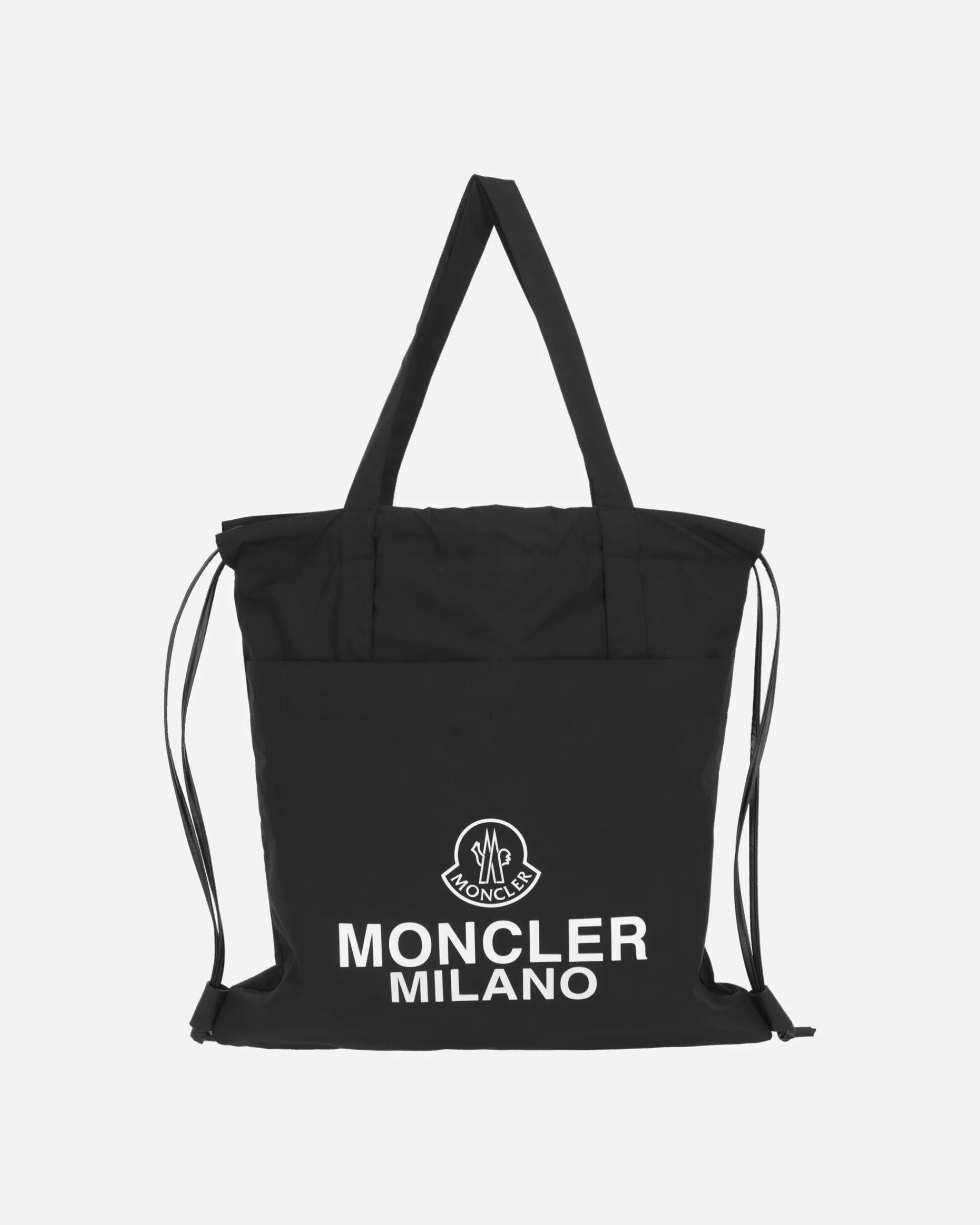 Moncler Bags·Tote|Bags·Tote^AQ Drawstring Tote Bag Black