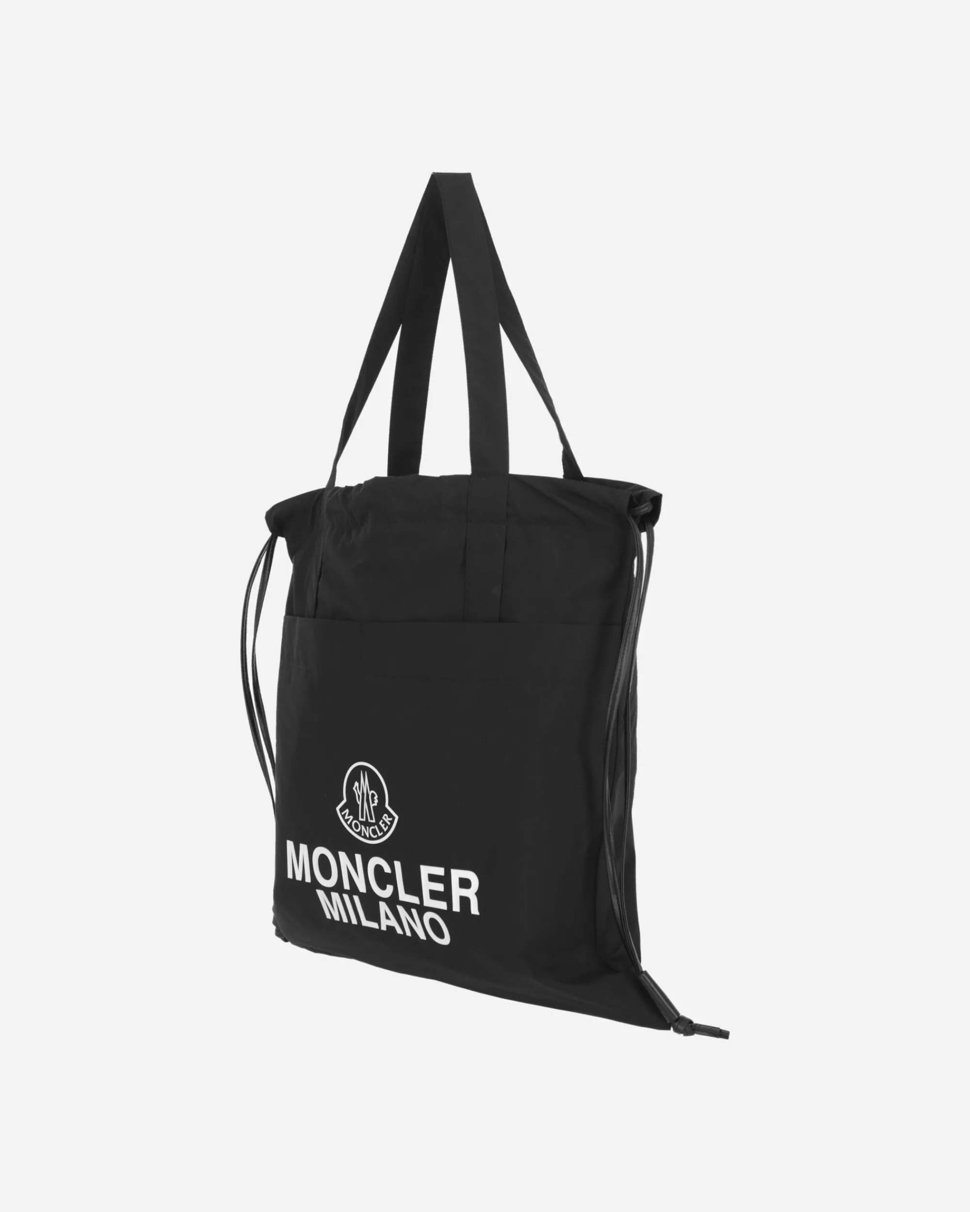 Moncler Bags·Tote|Bags·Tote^AQ Drawstring Tote Bag Black