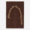 Stockholm (Surfboard) Club Textile^Arch Logo Towel Brown