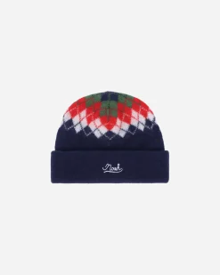 Noah Hats|Hats^Argyle Beanie Navy