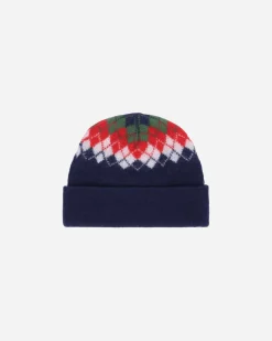 Noah Hats|Hats^Argyle Beanie Navy