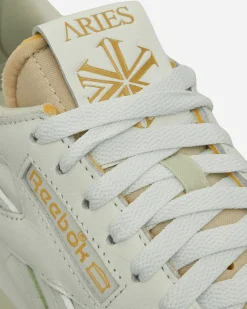 Reebok Sneakers·Low|Sneakers^Aries Classic Leather Sneakers Aqua