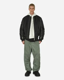 Off-White Coats And Jackets^Arrow Embroidered Zip Bomber Jacket Black