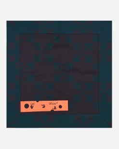 Off-White Textile^Arrow Napkin Set Blue