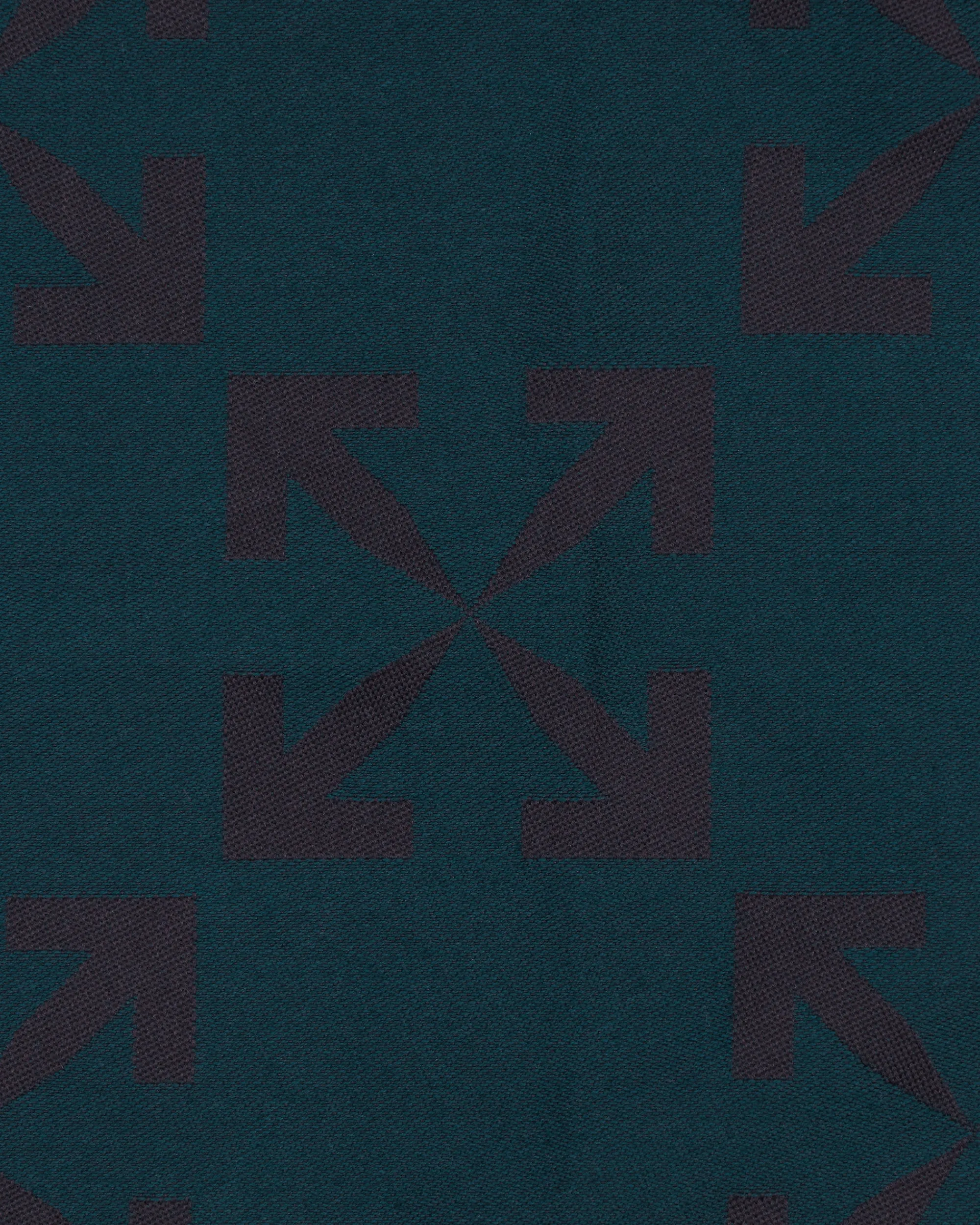 Off-White Textile^Arrow Napkin Set Blue