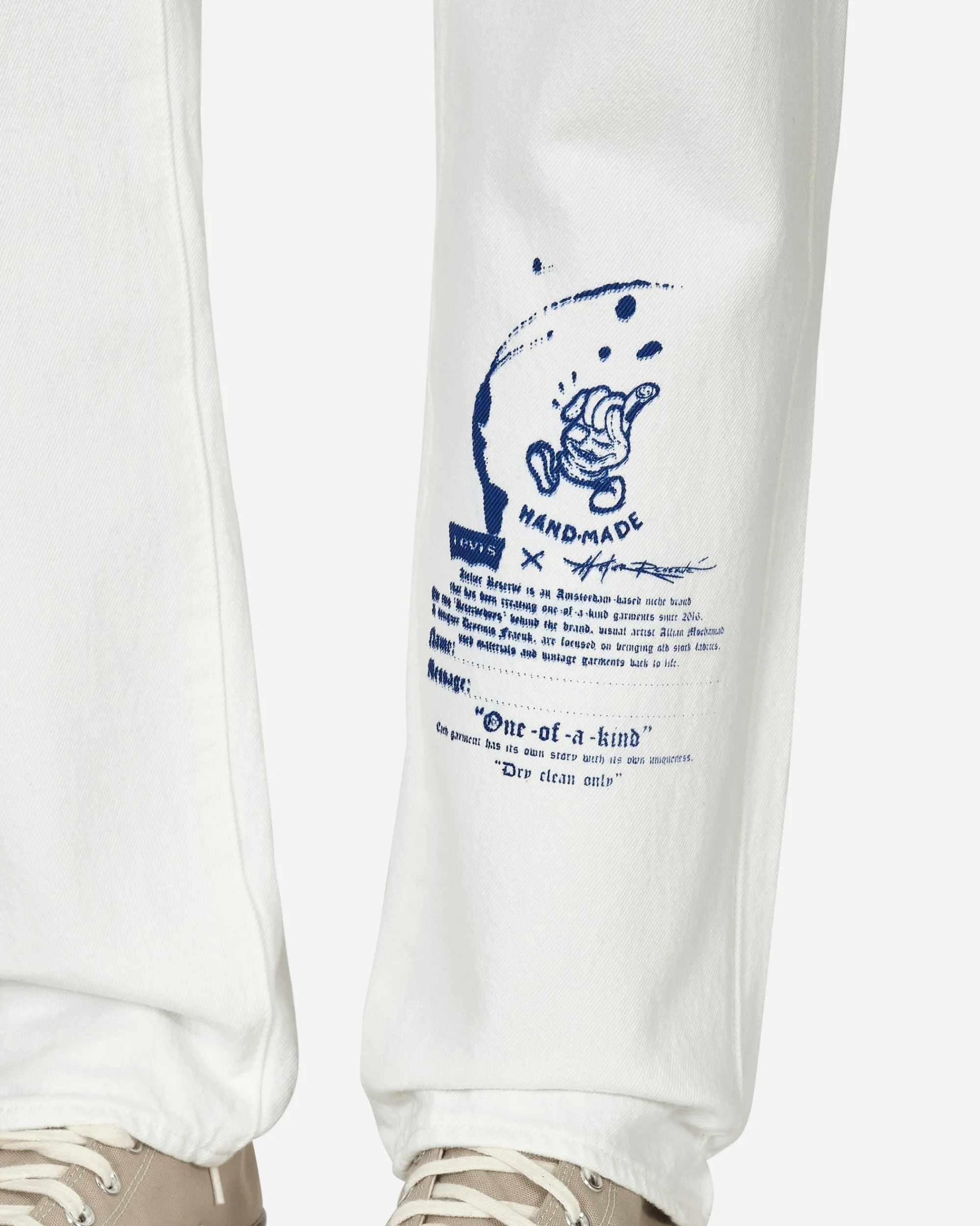 Levi's Pants^Atelier Reservé 1984 501 Jeans White