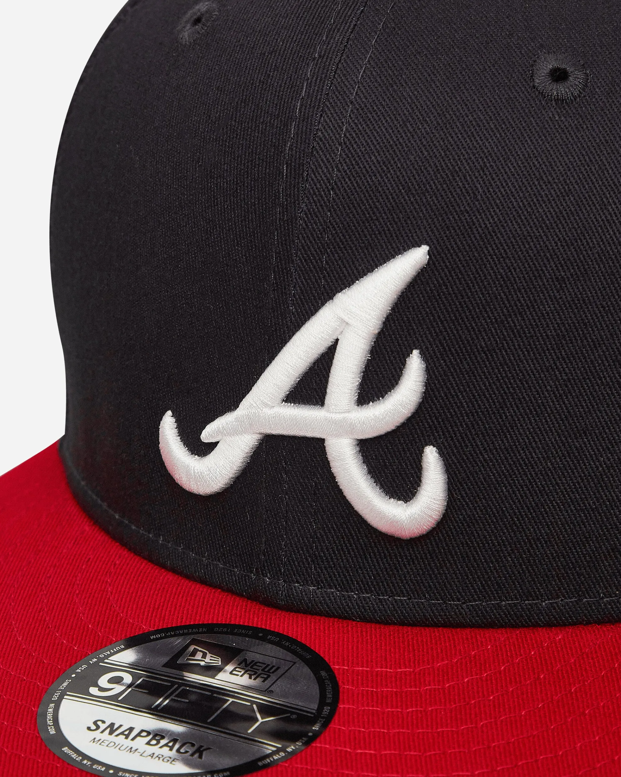 New Era Hats|Hats^Atlanta Braves MLB Essential 9FIFTY Cap Navy