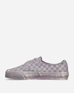 Vans Sneakers·Low|Sneakers^Authentic LX Reissue 44 Dip Dye Checkerboard Sneakers Lavender Gray