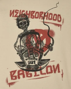 Neighborhood T-Shirts^Babylon SS-2 T-Shirt Beige