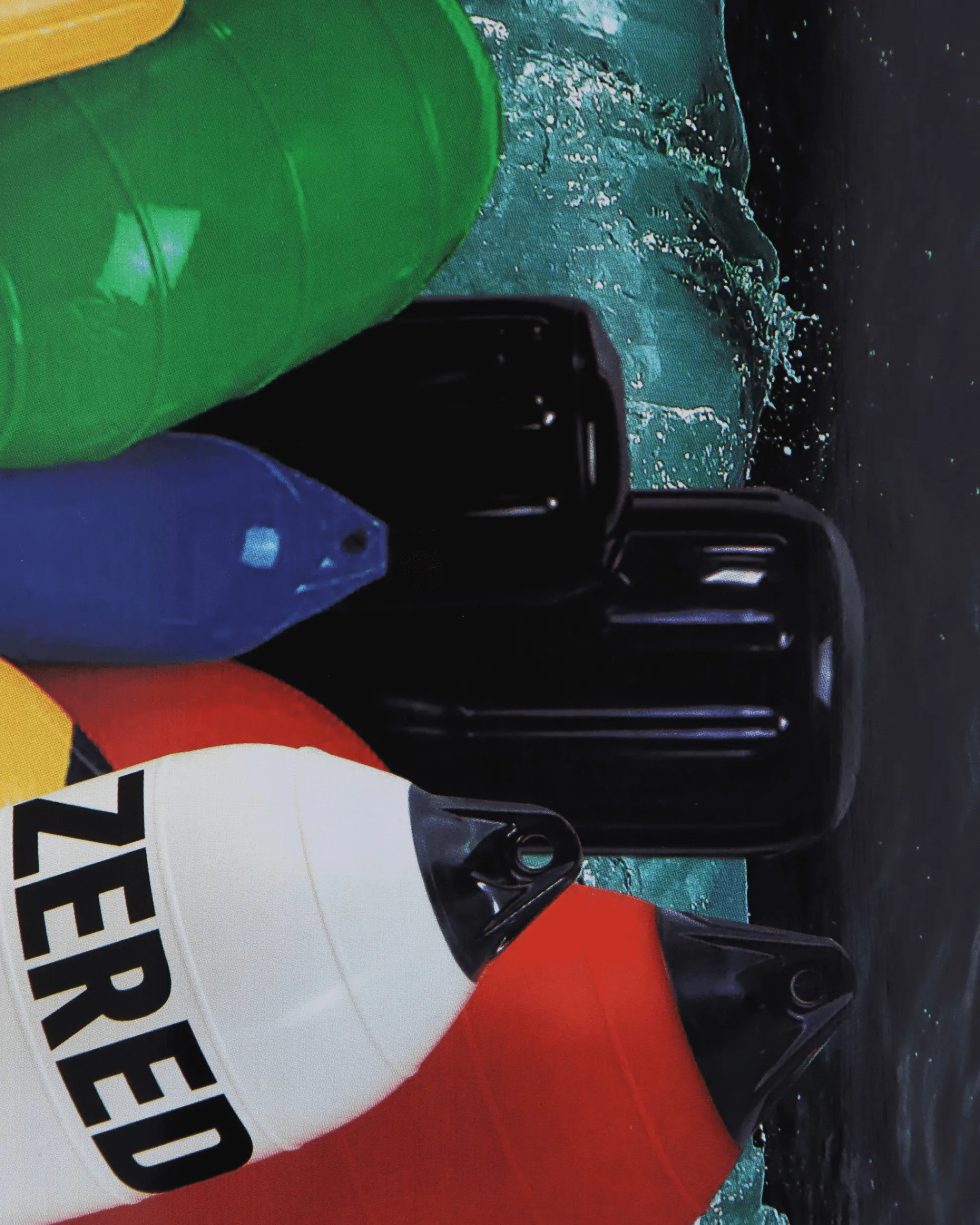 Alltimers Skateboarding^Bad Buoy Zered Deck Multicolor