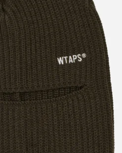 WTAPS Hats|Hats^Balaclava Green