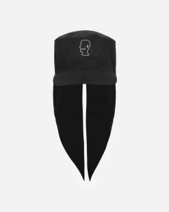 Brain Dead Hats|Hats^Bandana Back Pillbox Hat Black