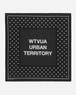 WTAPS Gloves And Scarves|Gloves And Scarves^Bandaria Bandana Black
