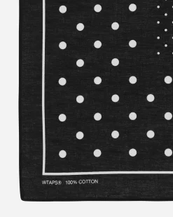 WTAPS Gloves And Scarves|Gloves And Scarves^Bandaria Bandana Black