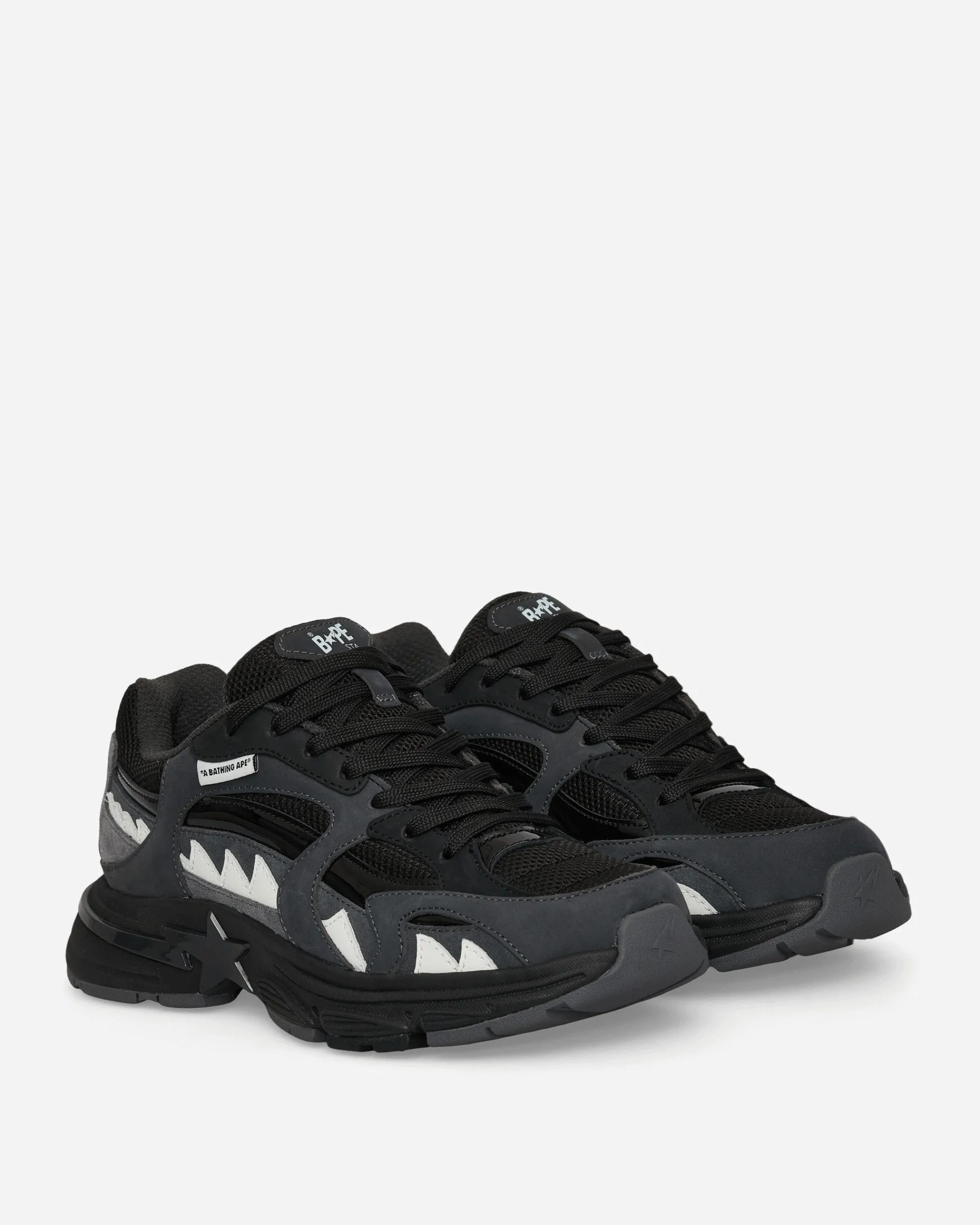 A Bathing Ape Sneakers·Low|Sneakers^Bape Sports Runner M2 Sneakers Black