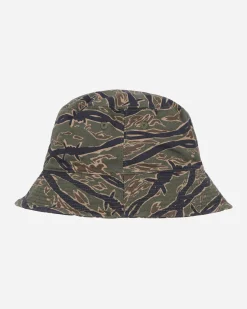 Hysteric Glamour Hats|Hats^Barbed Wire Camo Bucket Hat Khaki