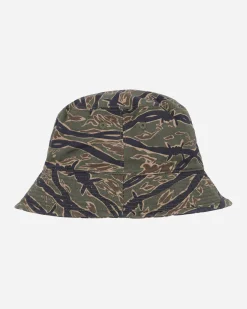 Hysteric Glamour Hats|Hats^Barbed Wire Camo Bucket Hat Khaki