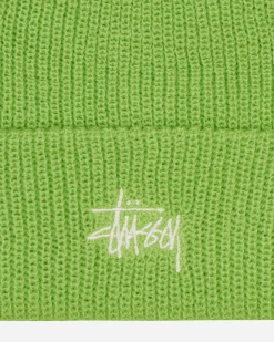 Stüssy Hats|Hats^Basic Cuff Beanie Bright Green