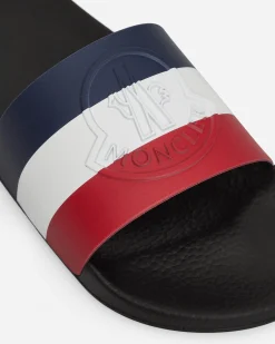 Moncler Sandals And Slides^Basile Slides Charcoal