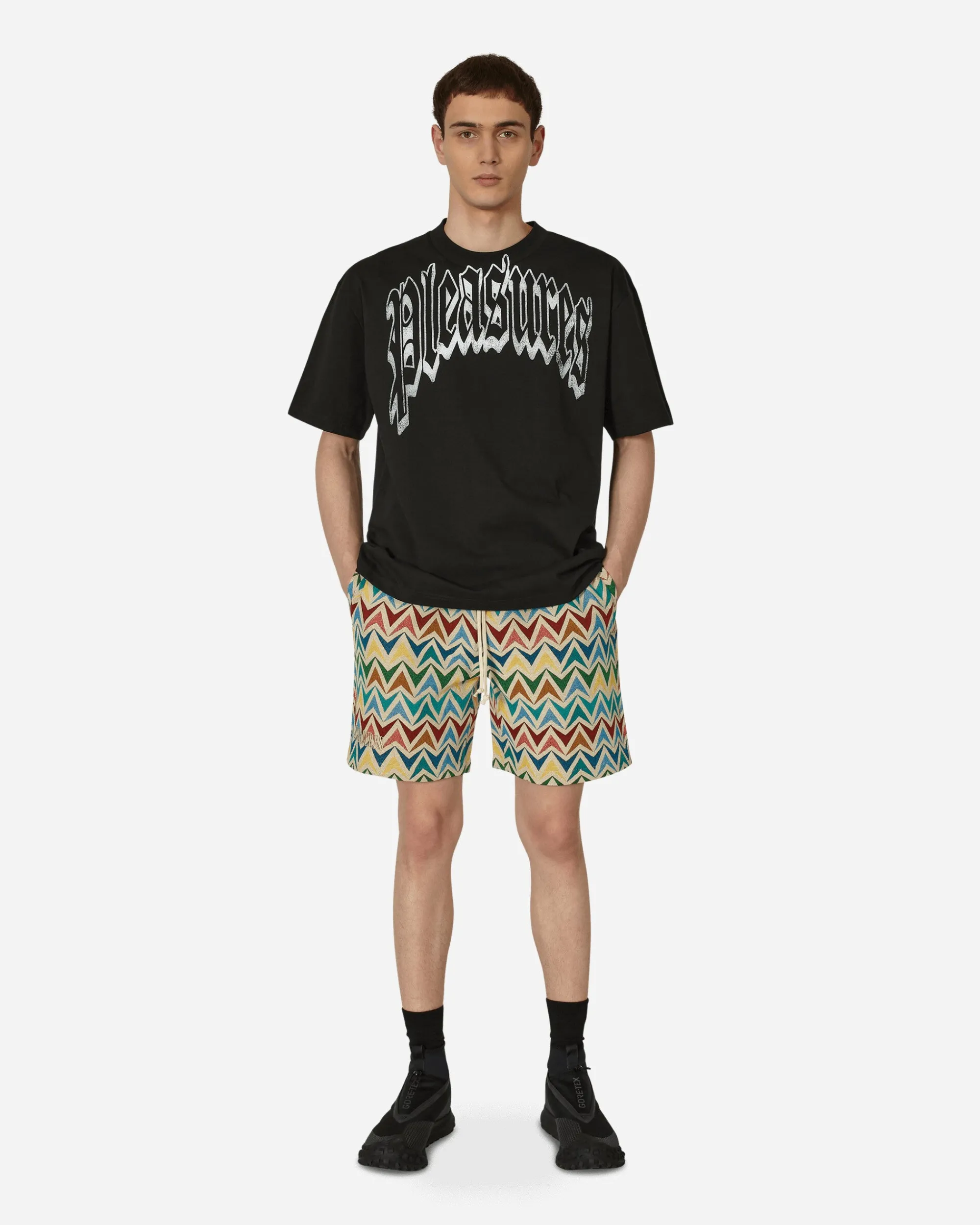 Pleasures Shorts^Basket Woven Shorts Multicolor