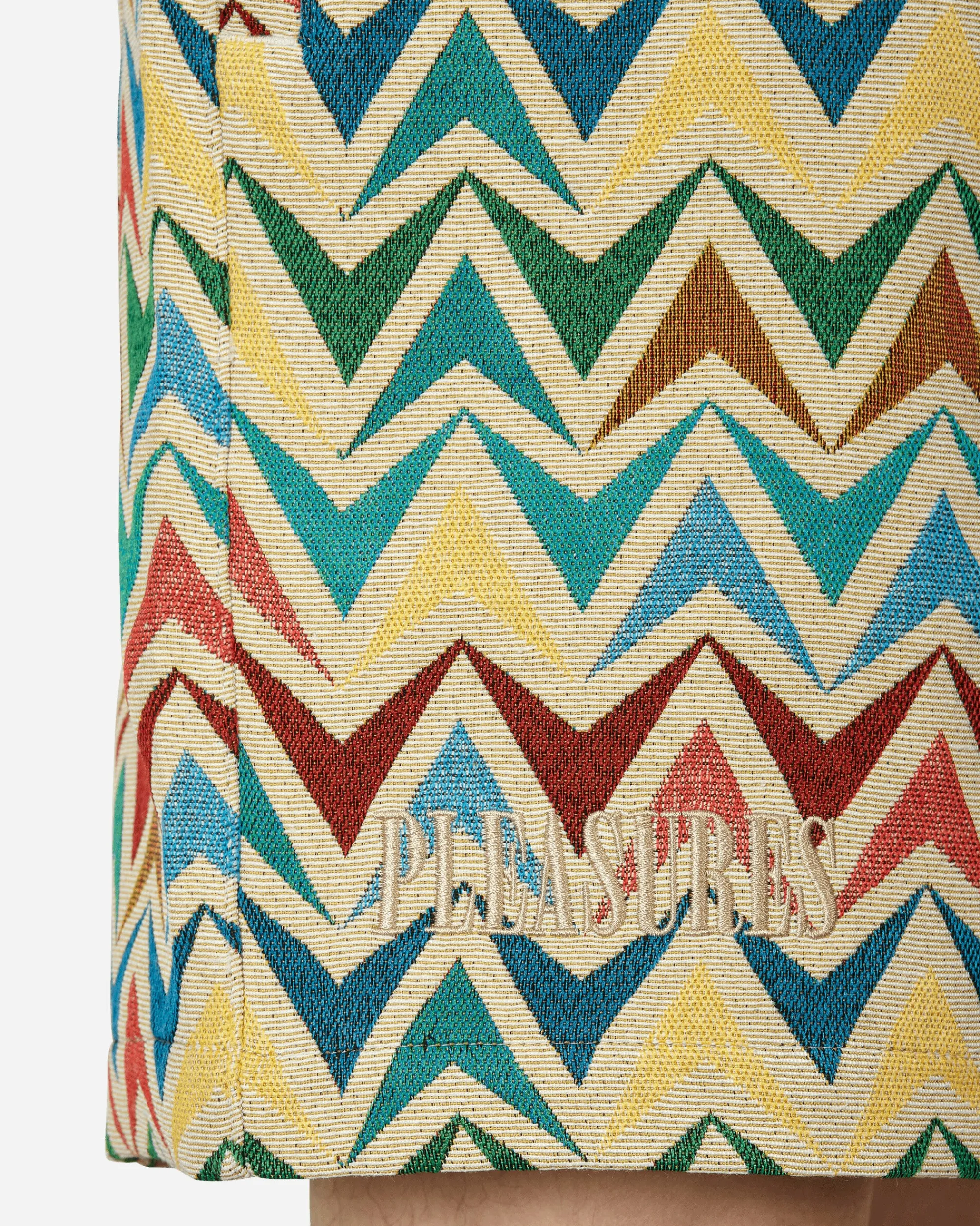 Pleasures Shorts^Basket Woven Shorts Multicolor