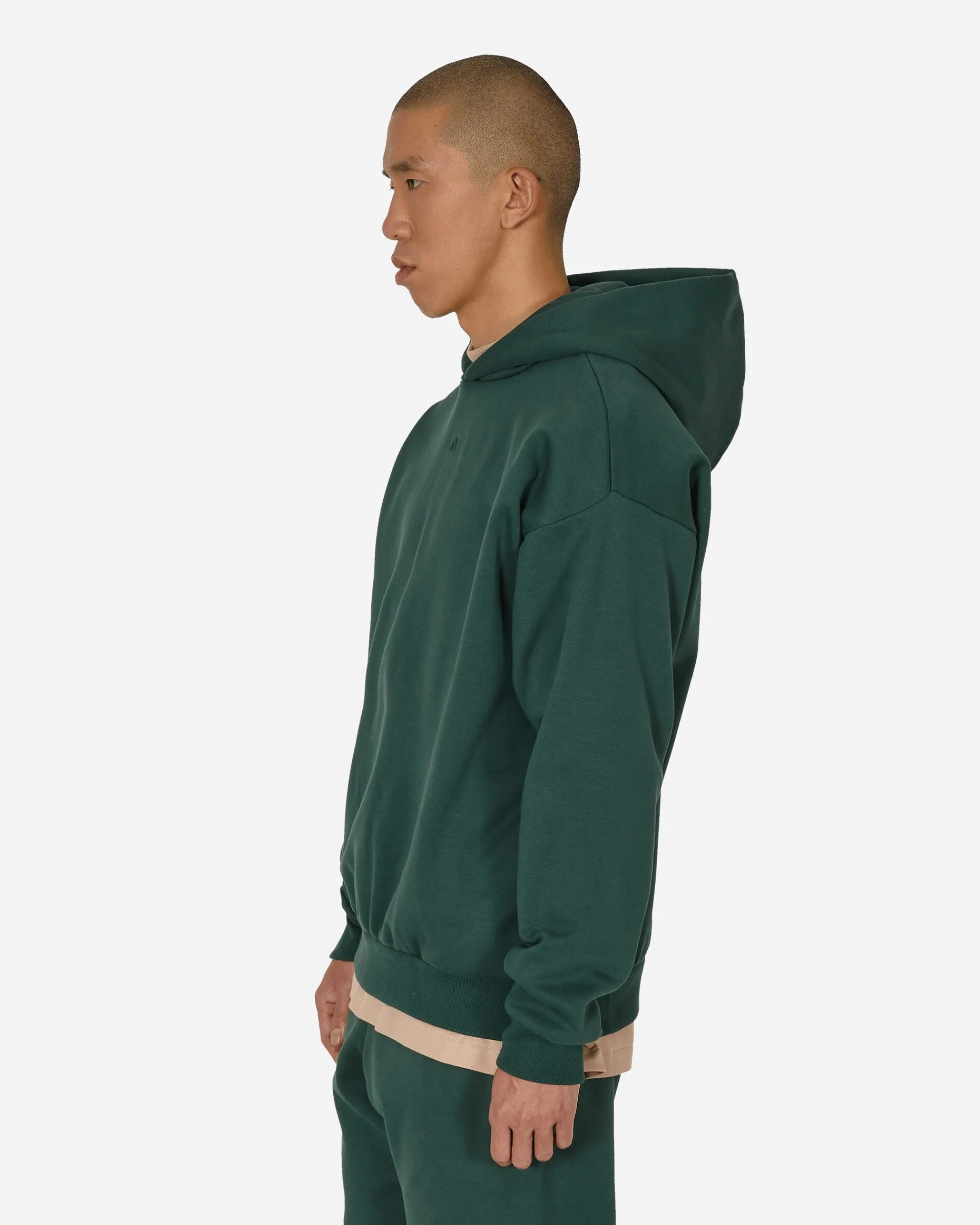 adidas Sweatshirts^Basketball Hooded Sweatshirt Mineral Green