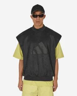 adidas Sweatshirts^Basketball Sueded Sleeveless Sweatshirt Carbon