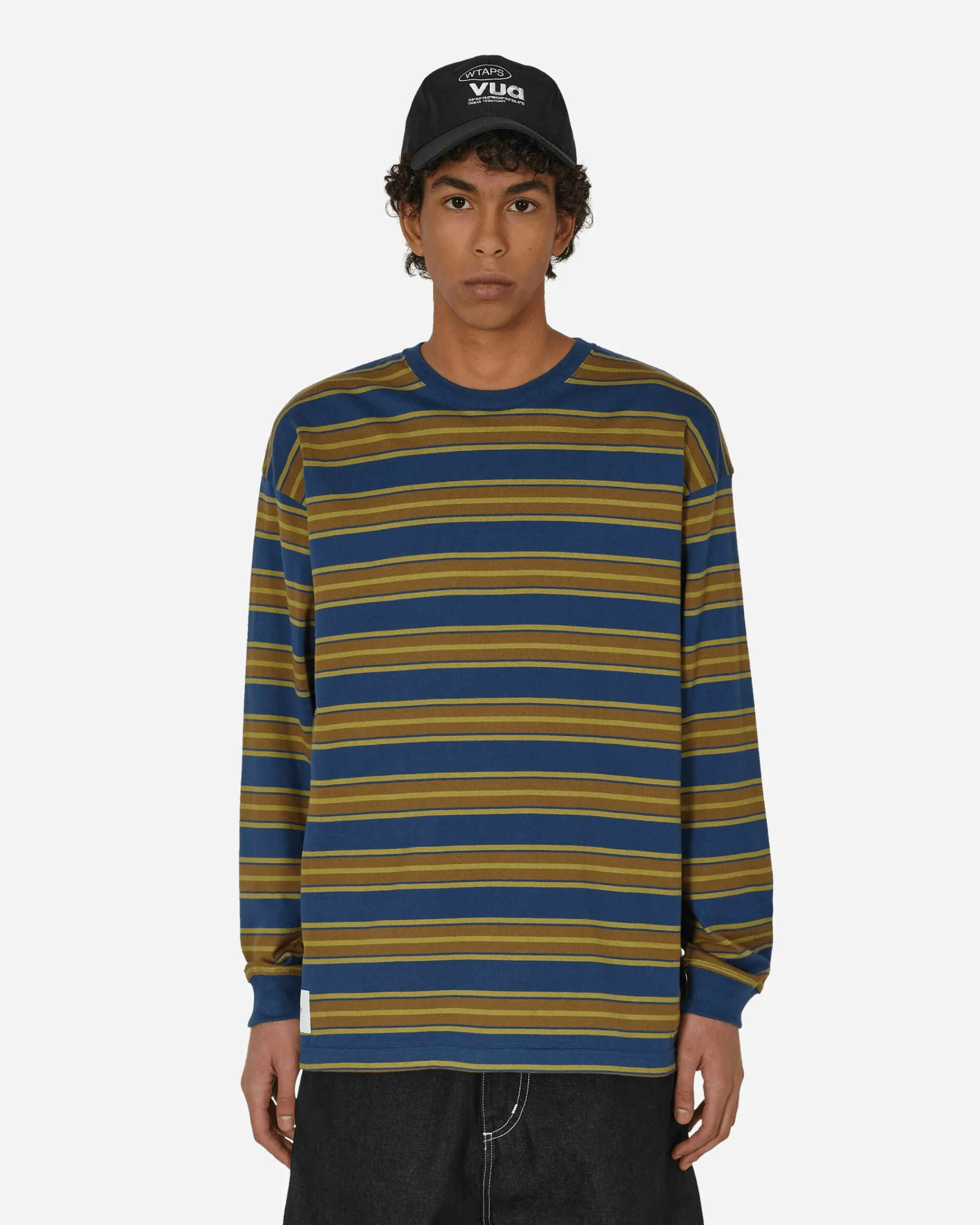 WTAPS T-Shirts^BDY 02 Longsleeve T-Shirt Navy