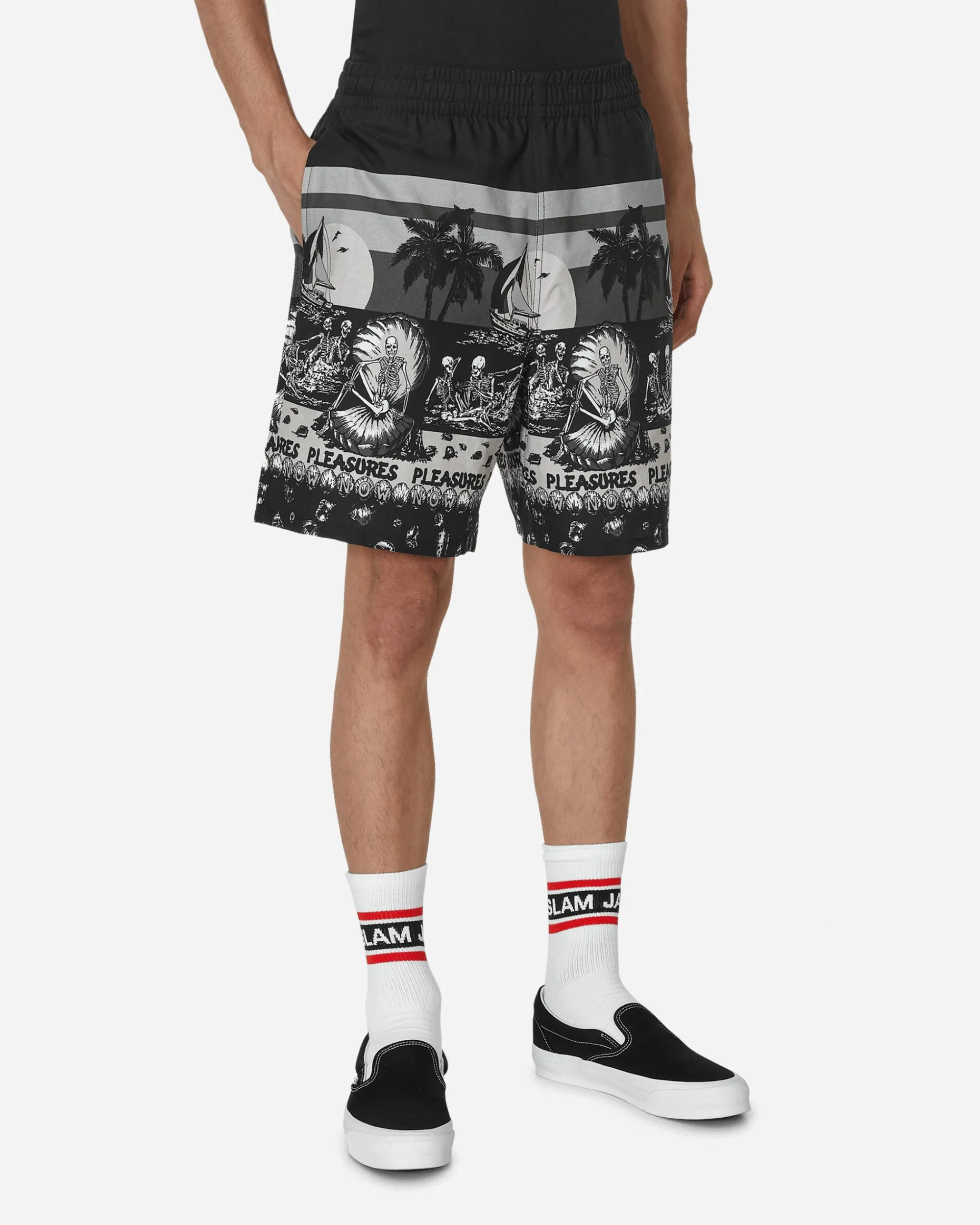 Pleasures Shorts^Beach Shorts Black