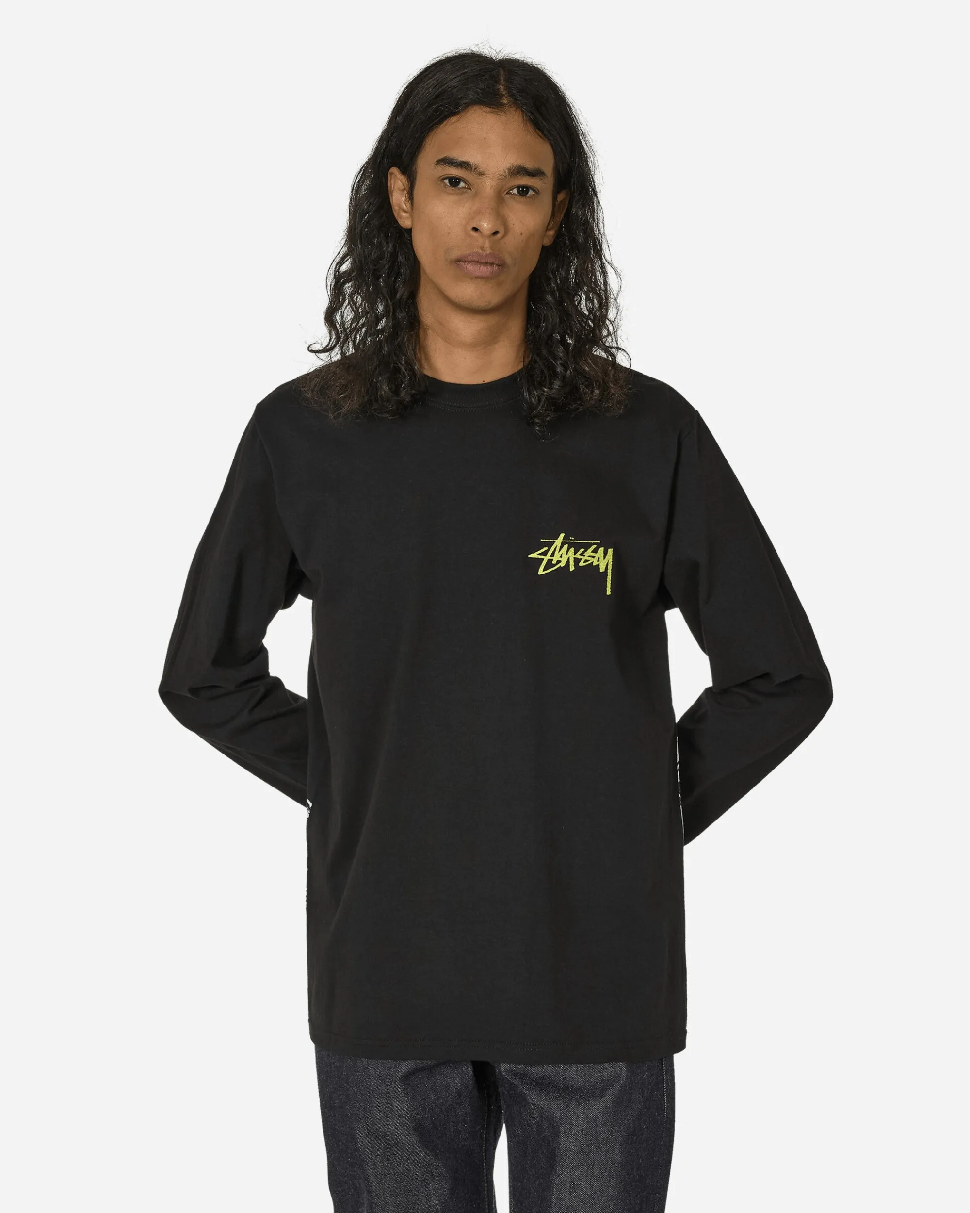 Stüssy T-Shirts^Beat Crazy Longsleeve T-Shirt Black