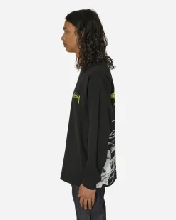Stüssy T-Shirts^Beat Crazy Longsleeve T-Shirt Black