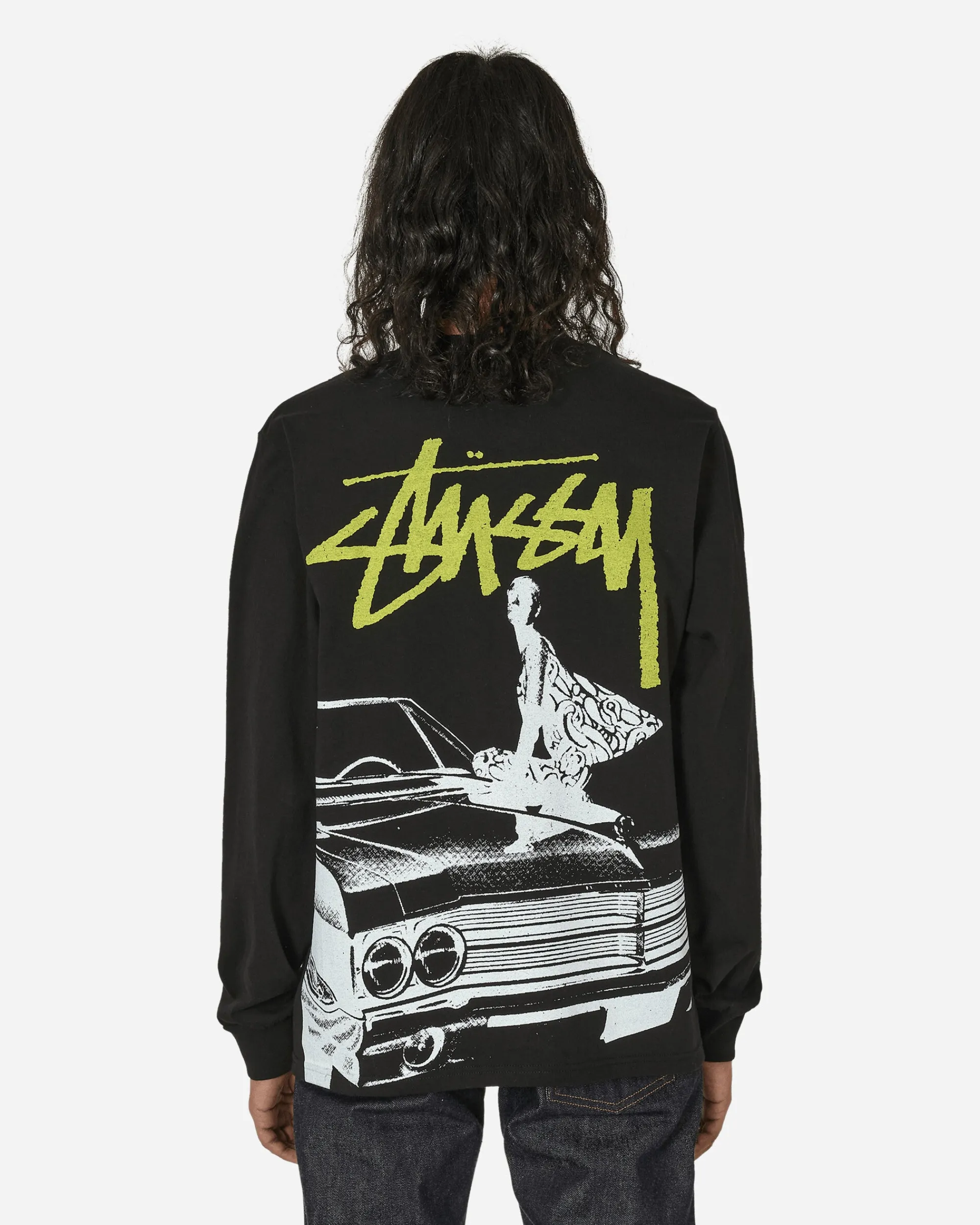 Stüssy T-Shirts^Beat Crazy Longsleeve T-Shirt Black
