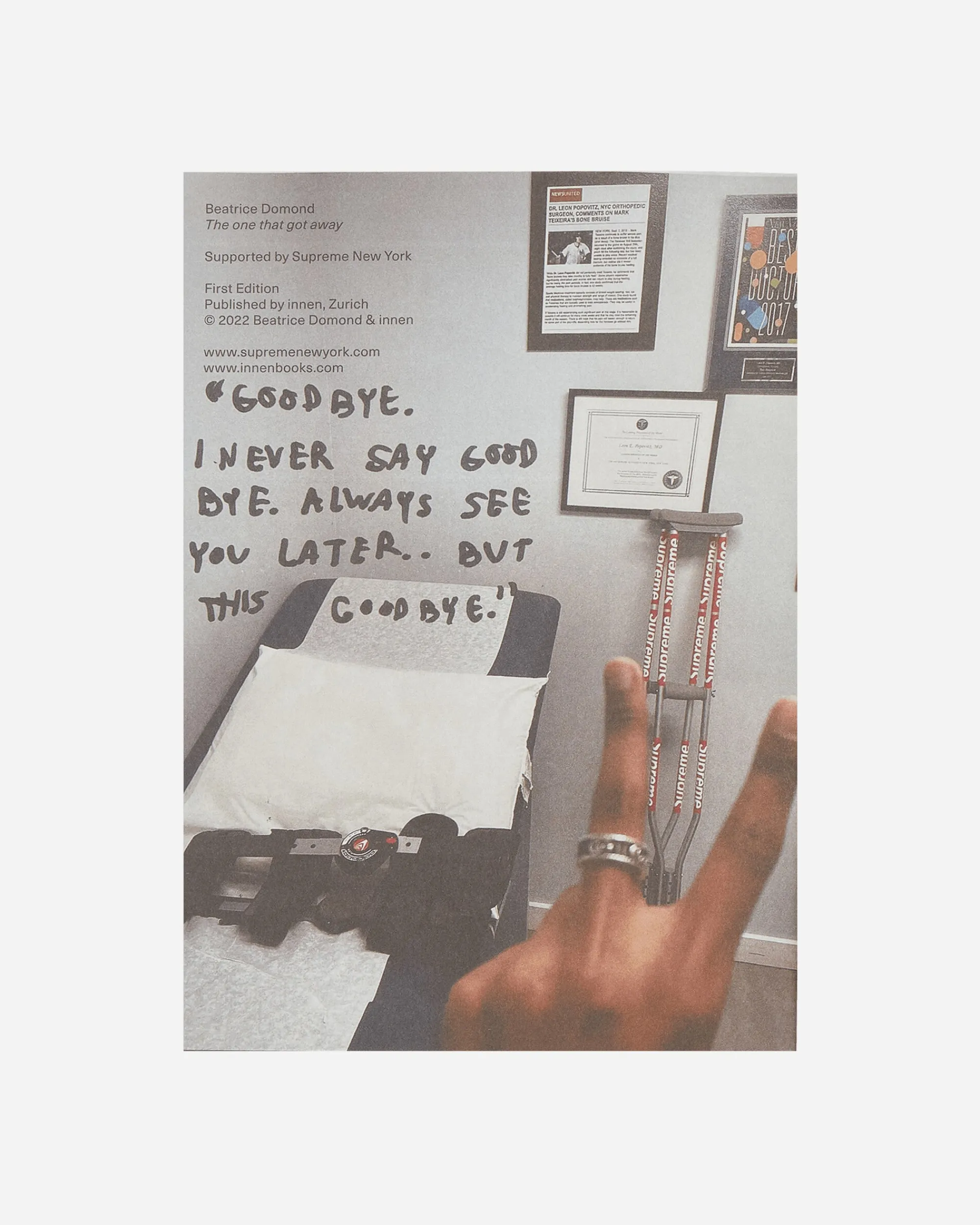 Innen Publishing Magazines^Beatrice Domond: The One That Got Away Zine