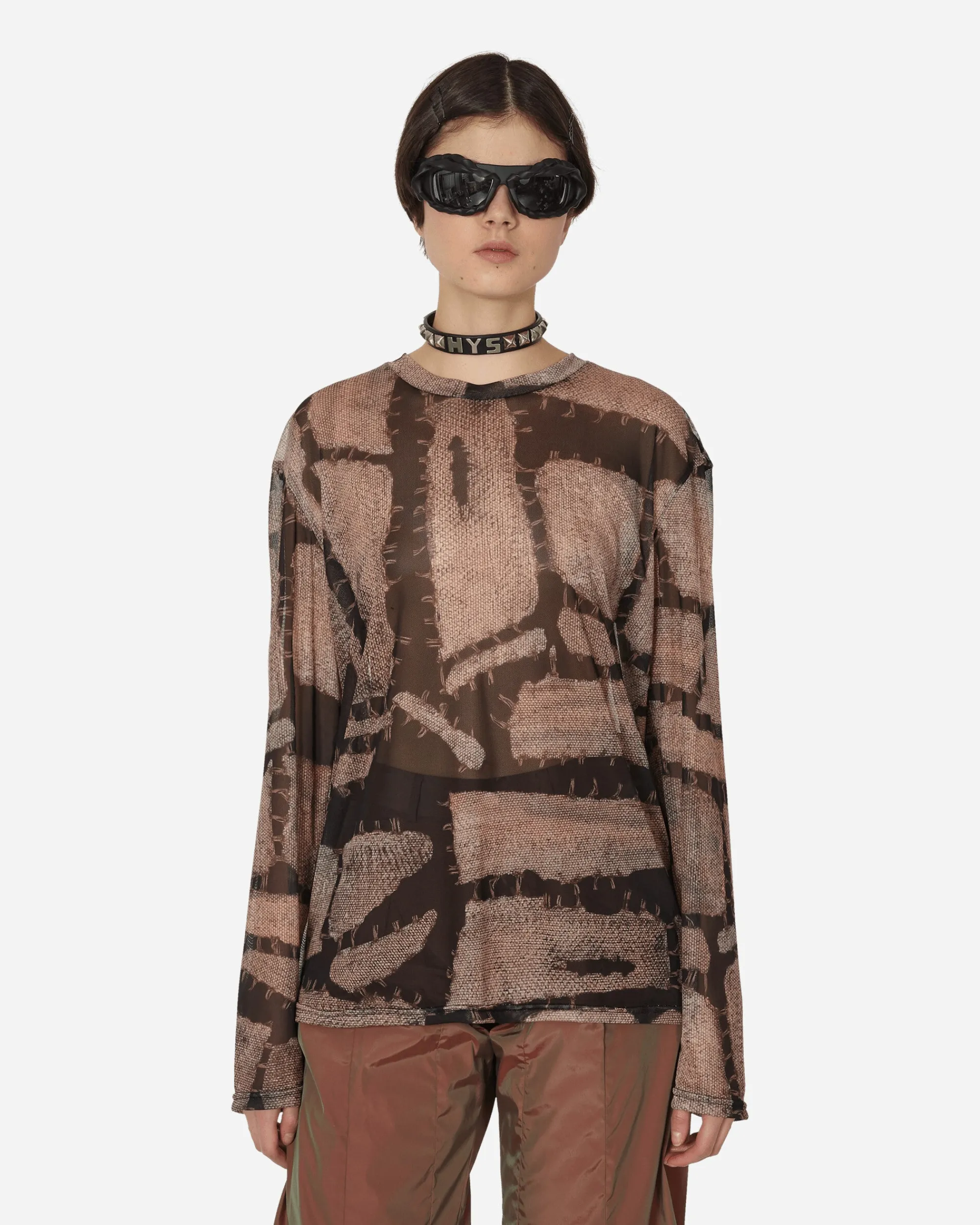 Lueder T-Shirts^Ben Mesh Longsleeve T-Shirt Rust