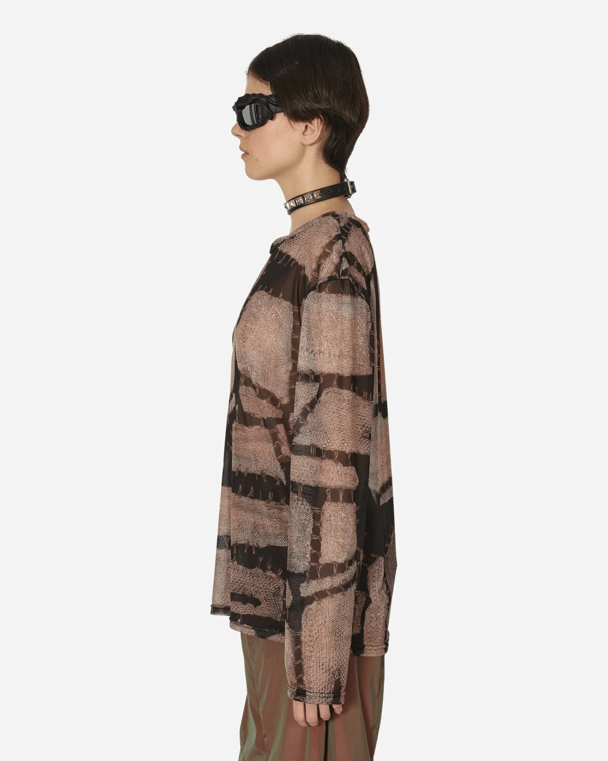 Lueder T-Shirts^Ben Mesh Longsleeve T-Shirt Rust