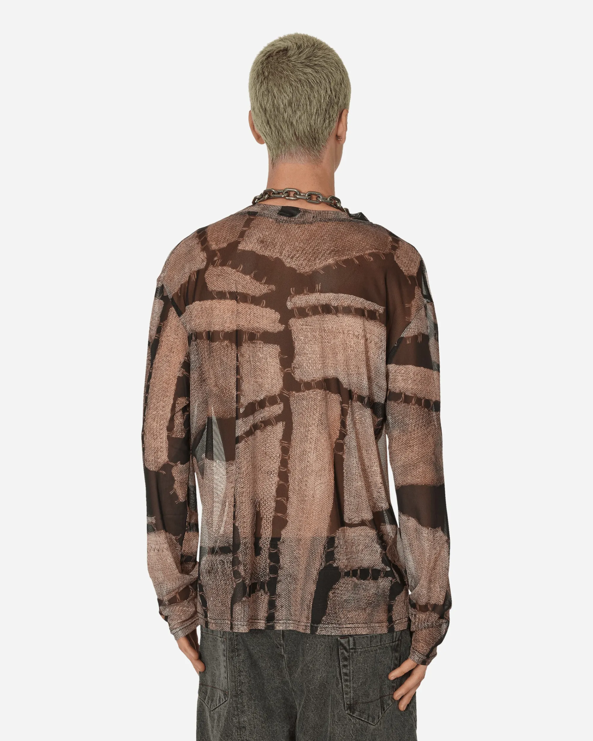 Lueder T-Shirts^Ben Mesh Longsleeve T-Shirt Rust