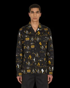 Dickies Shirts^Bettles AOP Shirt Black