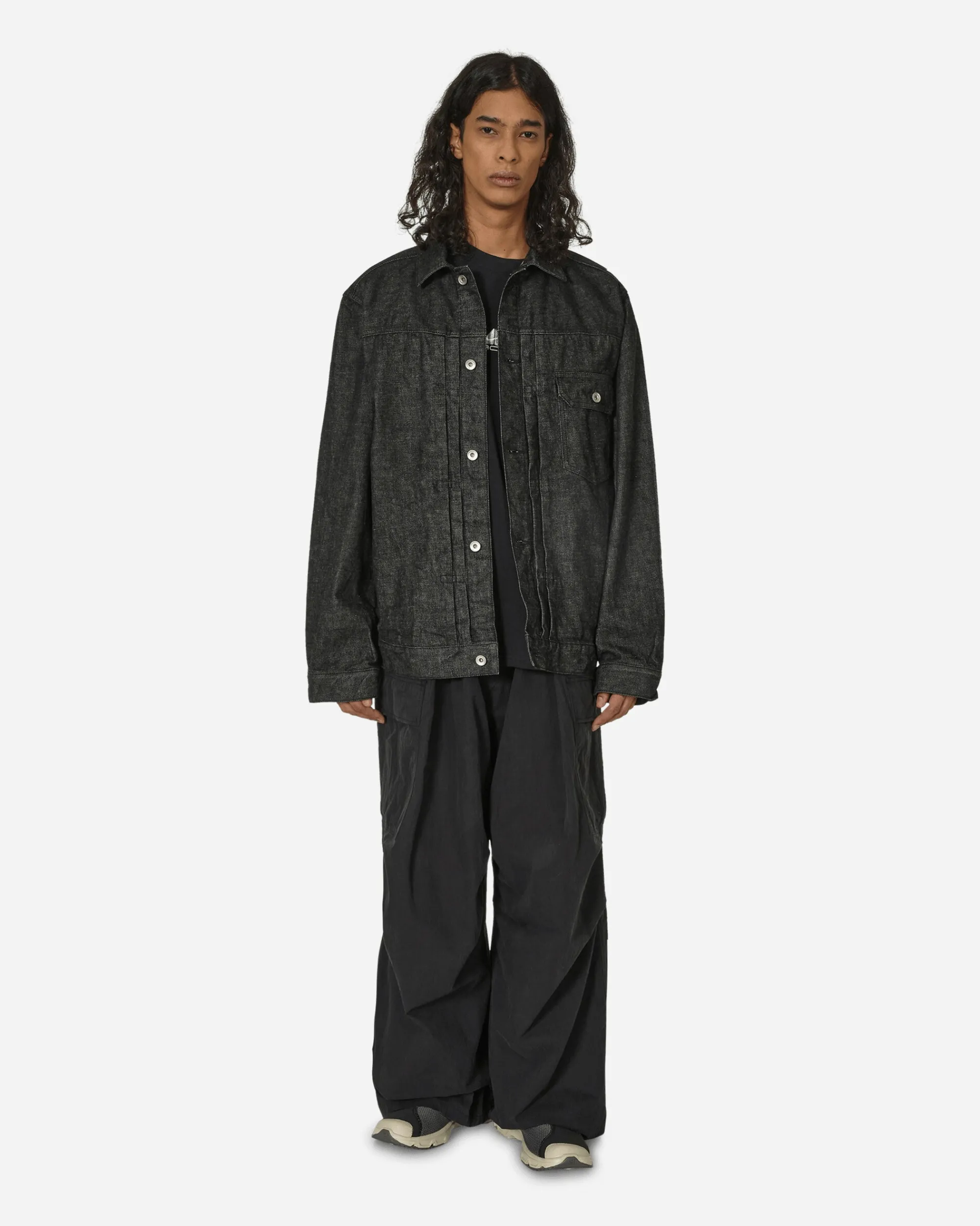 sacai Coats And Jackets^BEYONDEXX Denim Jacket Black