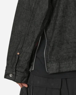 sacai Coats And Jackets^BEYONDEXX Denim Jacket Black