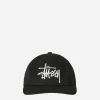 Stüssy Hats|Hats^Big Basic Snapback Cap Shadow Black